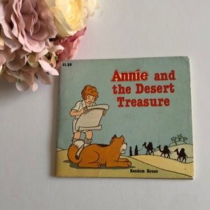 ANNIE AND THE DESERT TREASURE Random House 1982 Vintage ANNIE softcover